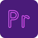 Logo of Adobe Premier Pro. A classic and modern video editing tools